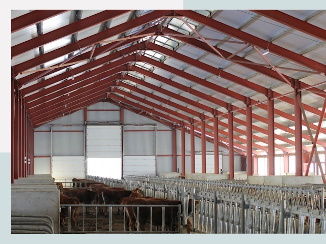 Строительство коровников в Королев