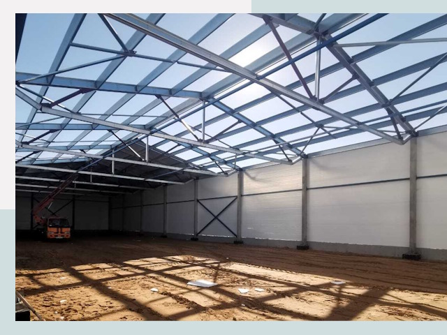 Строительство сенохранилищ в Королев