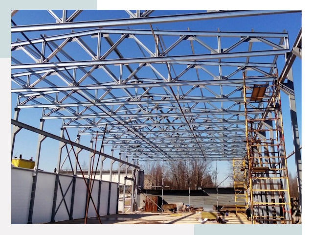 Строительство цехов в Королев от 624 руб. под ключ