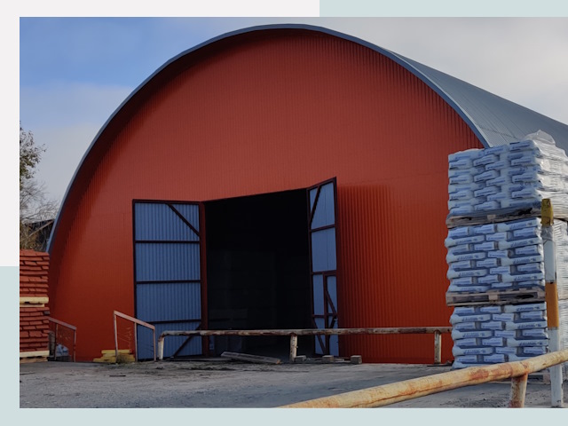 Полукруглые ангары по цене от 624 руб. в Королев