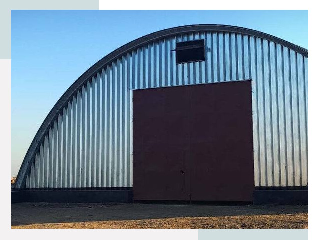 Бескаркасные ангары в Королев