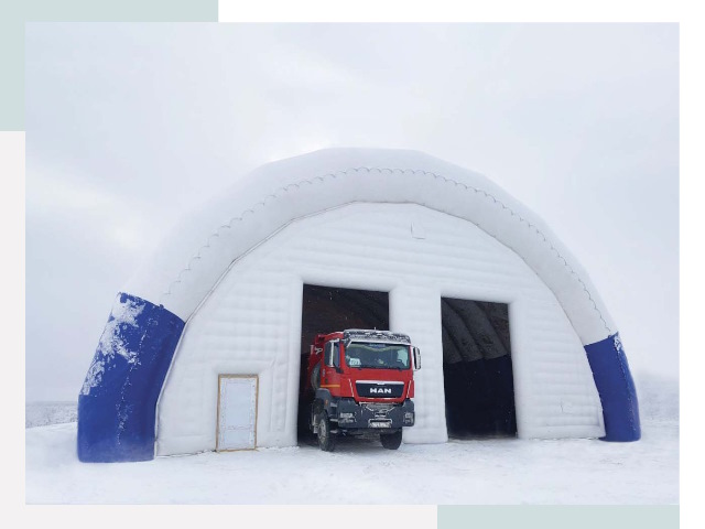 Мобильные ангары в Королев