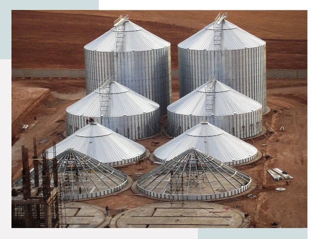 Строительство зерновых силосов в Королев