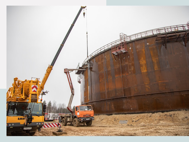 Монтаж резервуаров в Королев от 624 руб. за м³