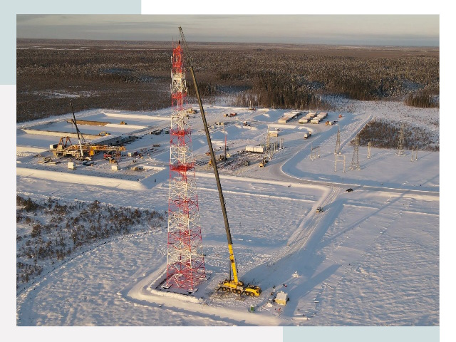 Мачты связи в Королев