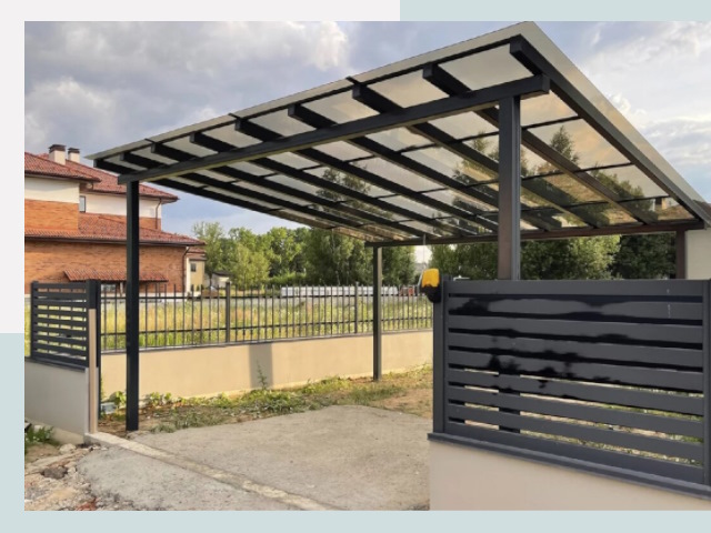 Металлические навесы в Королев от 624 руб. за м²