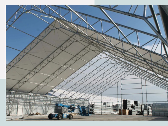 Каркасно-тентовые сооружения от СтальСтрой-Кор по цене 624 руб.