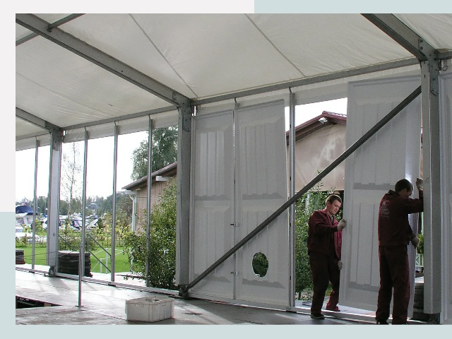 Быстро сборные шатры в Королев от 624 руб. за м²