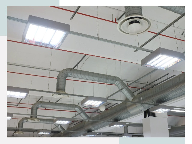 Вентиляция ангаров в Королев