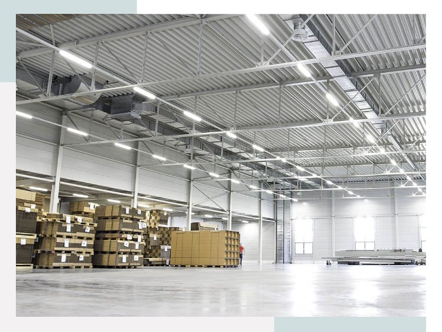 Освещение ангаров в Королев