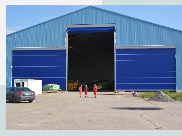 Ангарные ворота в Королев от СтальСтрой-Кор по цене 624 руб.