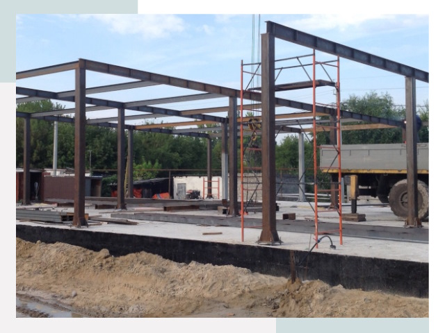 Фундамент для ангаров в Королев