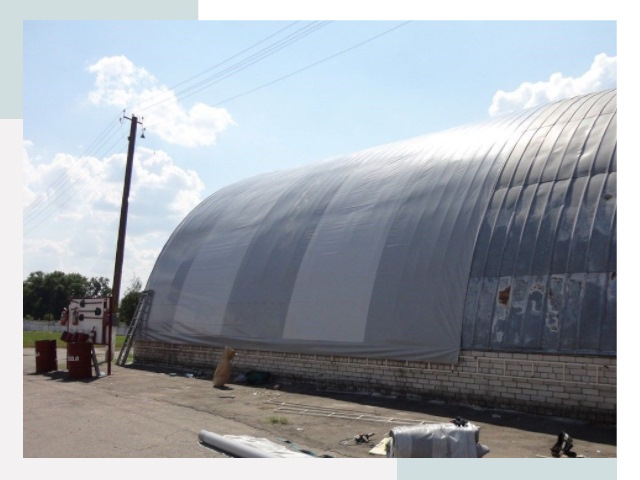 Ремонт ангаров в Королев