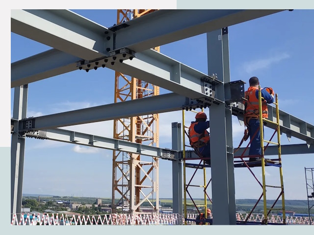 Монтаж металлоконструкций в Королев