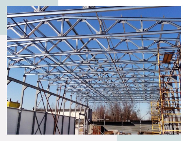 Металлокаркасы для складов в Королев