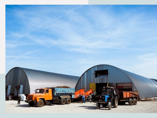 Ангары для спецтехники в Королев