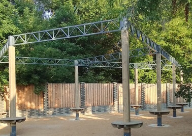 Терраса из металлоконструкций под ключ, проектирование, изготовление и монтаж от СтальСтрой-Кор